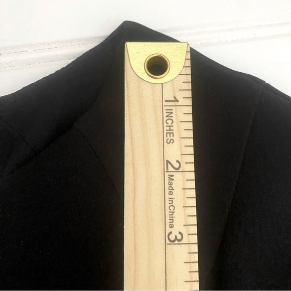 FINDERS Women’s Eyelet Fit and Flare Black Dress Size X-Large Unique Heavyweight - Picture 14 of 15